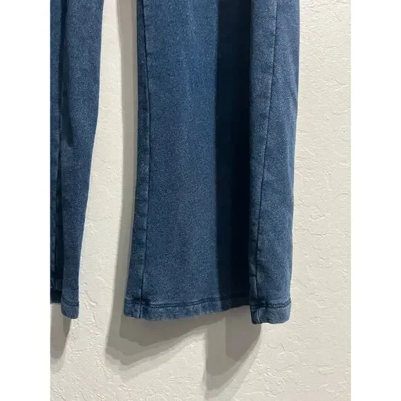 Z SUPPLY Set Med All Day Hunter Denim French Terry Shacket Pants Lounge Jacket - Picture 4 of 14